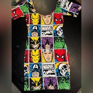 Marvel Comics Bodycon Dress